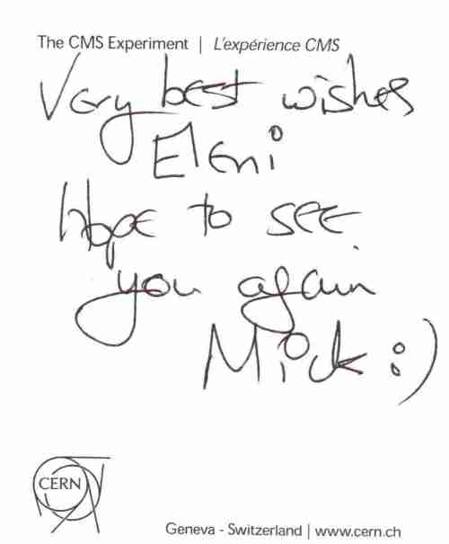 Mick Storr, Head of CERN’s Teacher Programme .